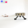 Emergency flashing warning bar tow truck used led amber light with siren for roadway security cars