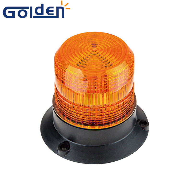 Marine LED magnetic mount flashing revolving strobe beacon light with dome cover
