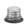 LED emergency rotating warning beacon light with magnet base