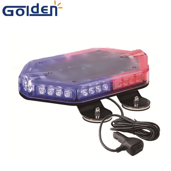 Clignotant stroboscopique rouge bleu vert clignotant avertissement mini barre lumineuse de police led