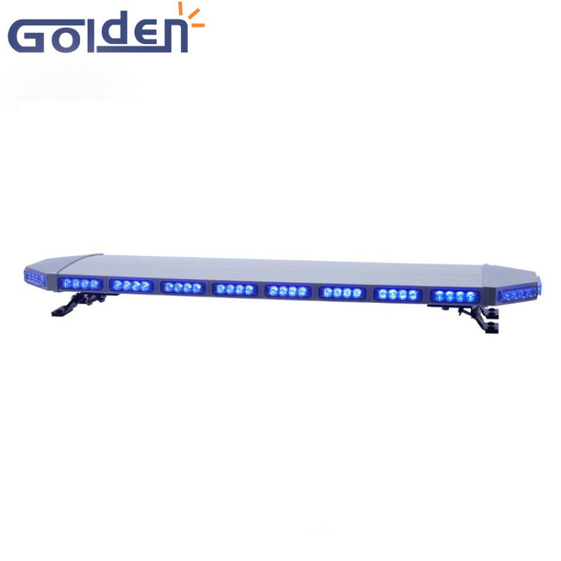 48inch led ambulance roof top flashing blue strobe warning Emergency vehicle lighting