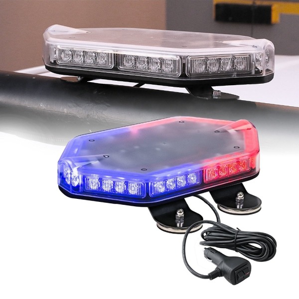 Clignotant stroboscopique rouge bleu vert clignotant avertissement mini barre lumineuse de police led