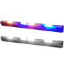 Barre lumineuse stroboscopique à double couleur multi-fonctions de 28 pouces pour UTV ATV RZR
