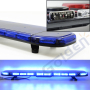 50Inch 88W Aluminum Ambulance Lightbar Patrol Car Red Blue Flashing Police Amber Led Emergency Warning Light Bar