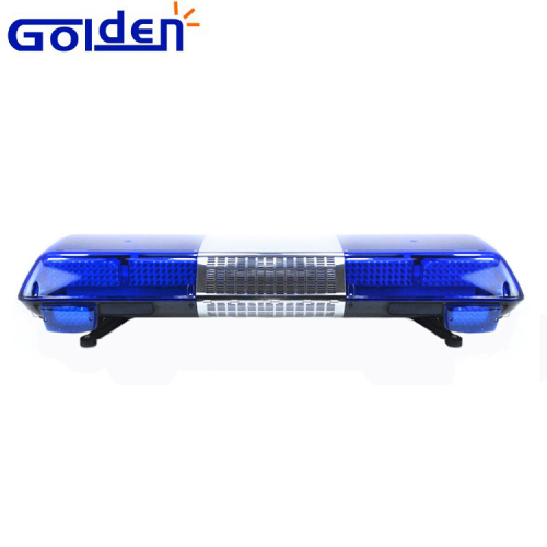 Led ambulance light bar police lightbar blue color with siren speaker for sale