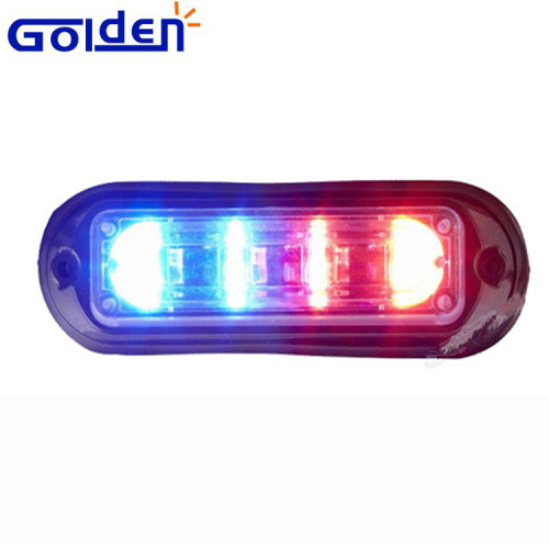 Red Blue Flash Emergency vehicle car grille warning linear Undercover 3w led police lights