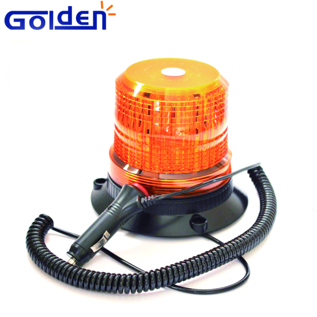 12v 24v Rotation ambre trafic Avertissement de sécurité feu clignotant Tracteur compact Balise LED magnétique