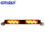 Amber Led emergency flashing windshield used suction cups mount dash visor front rear window warning light bar