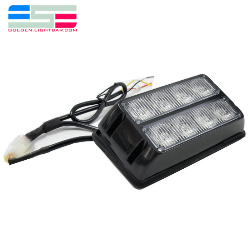 Small Surface Mount IP67 12V 24V 3Watt Blue Police Hid Away Flash Strobe Led Warning Light