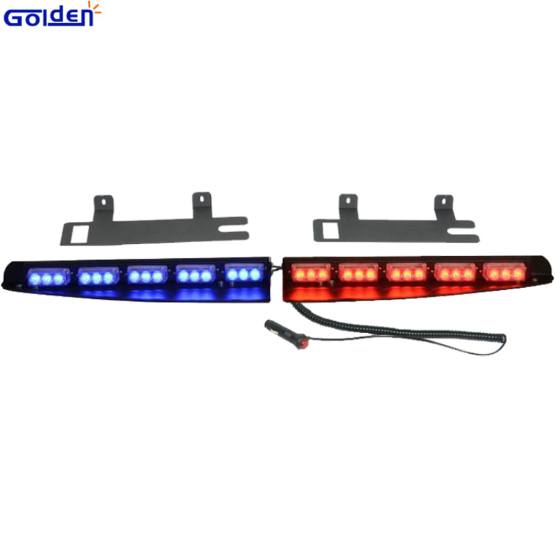 Luz de advertencia del parabrisas del flash del tablero de instrumentos LED de la policía para los coches patrulla