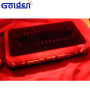 Minilightbar red rotator emergency flashing police strobe mini lightbar