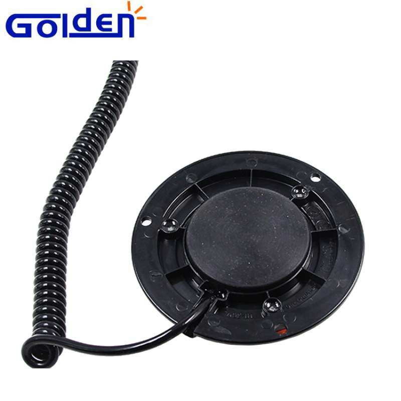 Purple led ambulance emergency trucks size mini strobe beacon lights with three bolt mounting and magnet base
