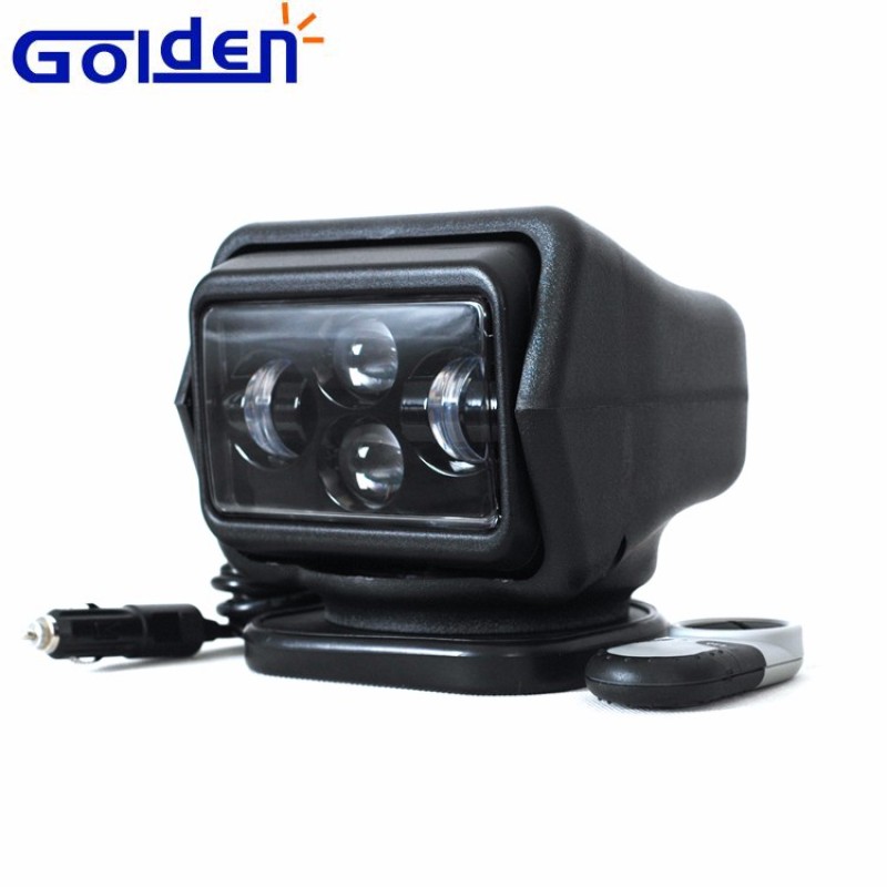 Wireless Remote Control magnetic led work searchlight marine vehicle search lights