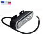 12-V-Auto-LED-Kühlergrill-Halterungsblitz, blinkende Warnlichtkopf-Notpolizeilichter