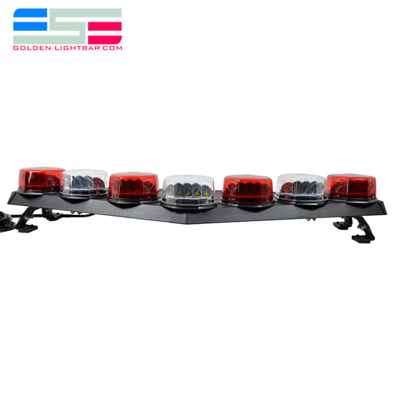 Police led V shape light bar