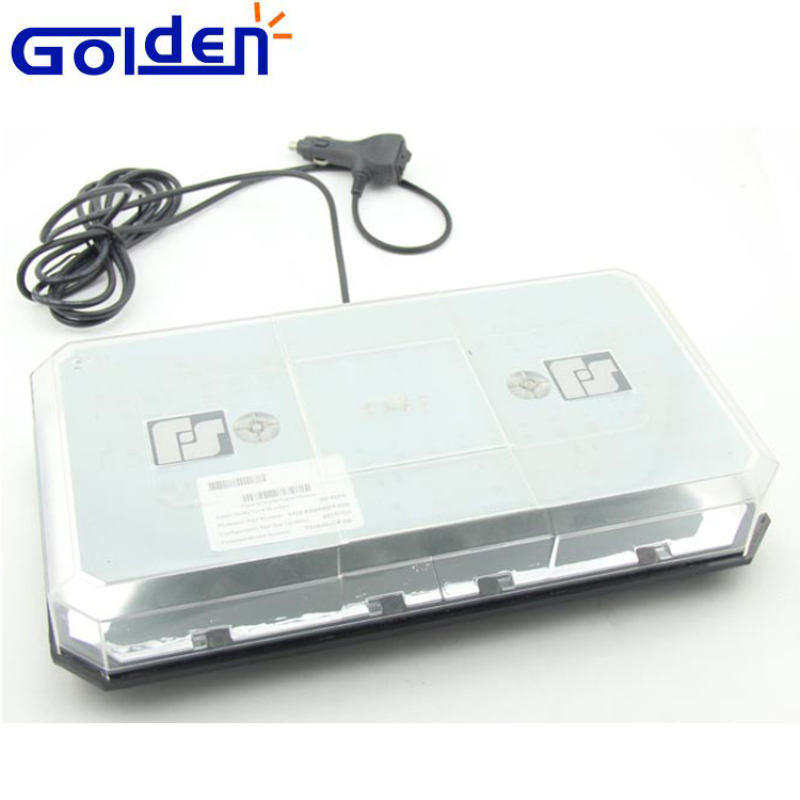 Minilightbar red rotator emergency flashing police strobe mini lightbar