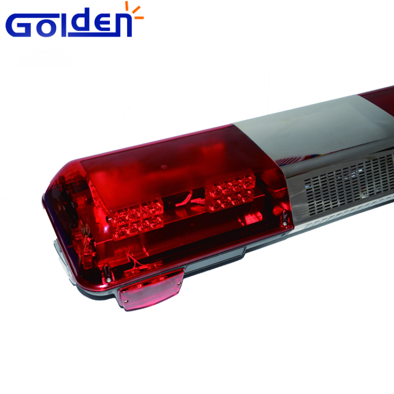 12v red flashing warning emergency vehicle car roof top firefighters led streethawk lightbar