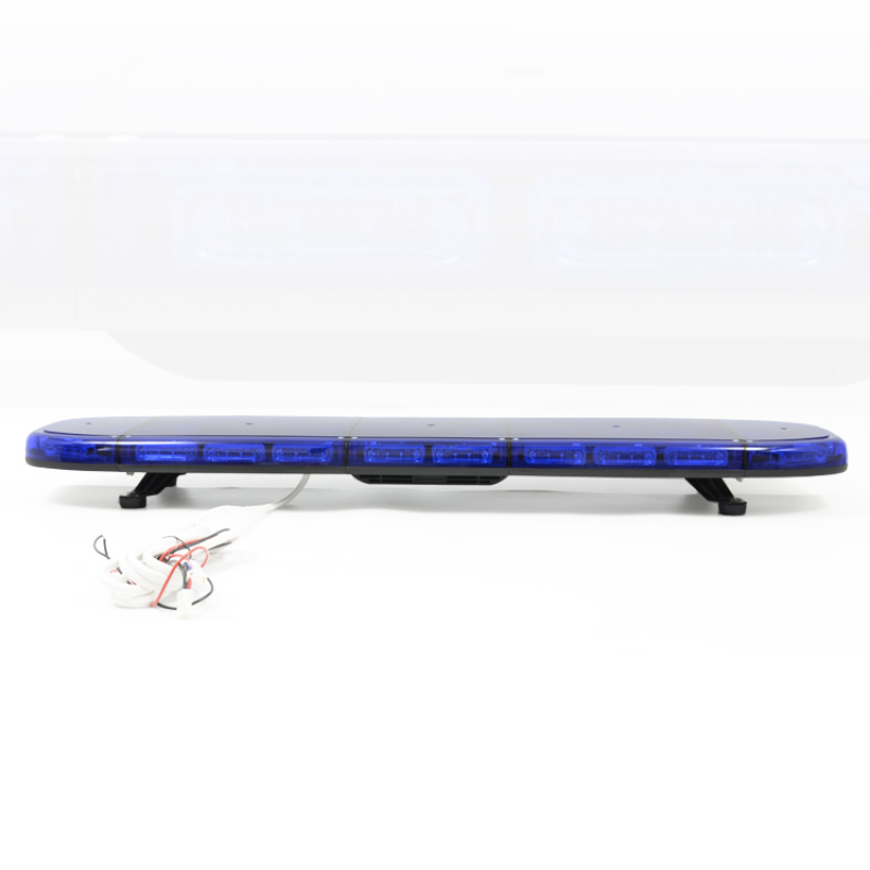 Road Safety 88 LED Truck Strobe Aluminum Flashing Combine RGB Police Emergency Led Light Bar With Speaker
