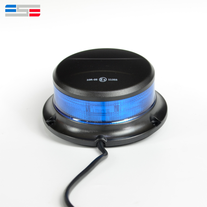 Micro LED Warning police rotating blue strobe Beacon