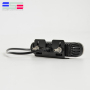 Mini IP67 12V 24V 3Watt 6 LED Police Blue Red Ultra Strobe Flashing Warning Light
