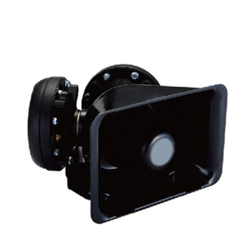 Police emergency truck outdoor heavy duty loud 200w horn speaker loaded with two driver units