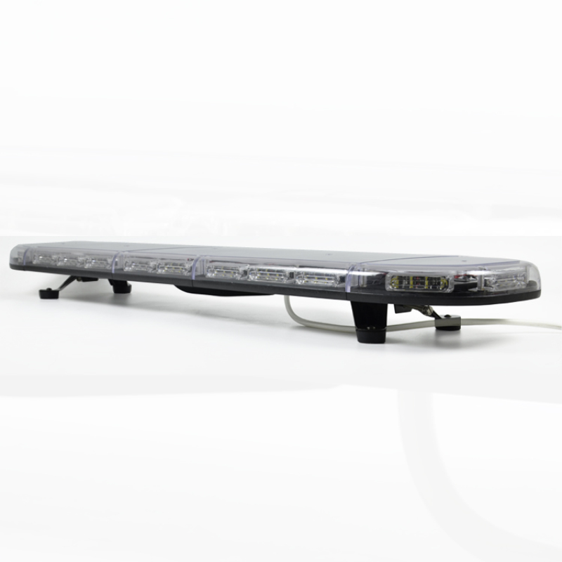Road Safety 88 LED Truck Strobe Aluminum Flashing Combine RGB Police Emergency Led Light Bar With Speaker