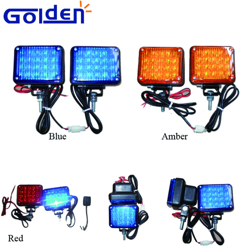 Led front lamp Police Motorcycle Strobe Light