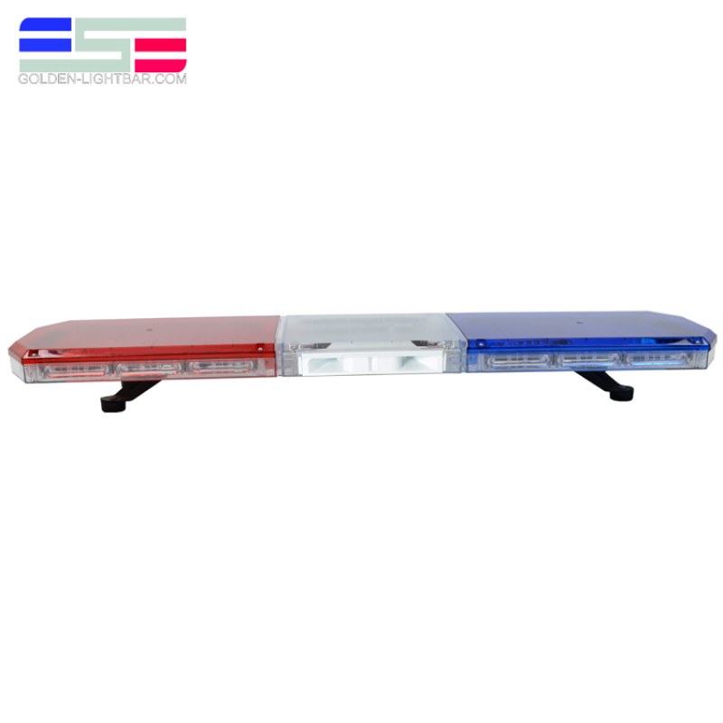 Police Red Blue Led Police Light Bar Emergency Flashing Siren Speaker Used Police Light bar