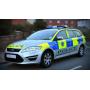 Low profile Police used Led full size flashing blue warning escort vehicle light bars