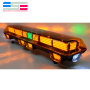 Factory Directly Ambulance Warning Strobe Light bar with siren for medical use