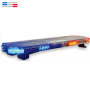 Barra de luz de advertencia LED de policía encubierta con luz estroboscópica de bajo perfil usada para vehículos