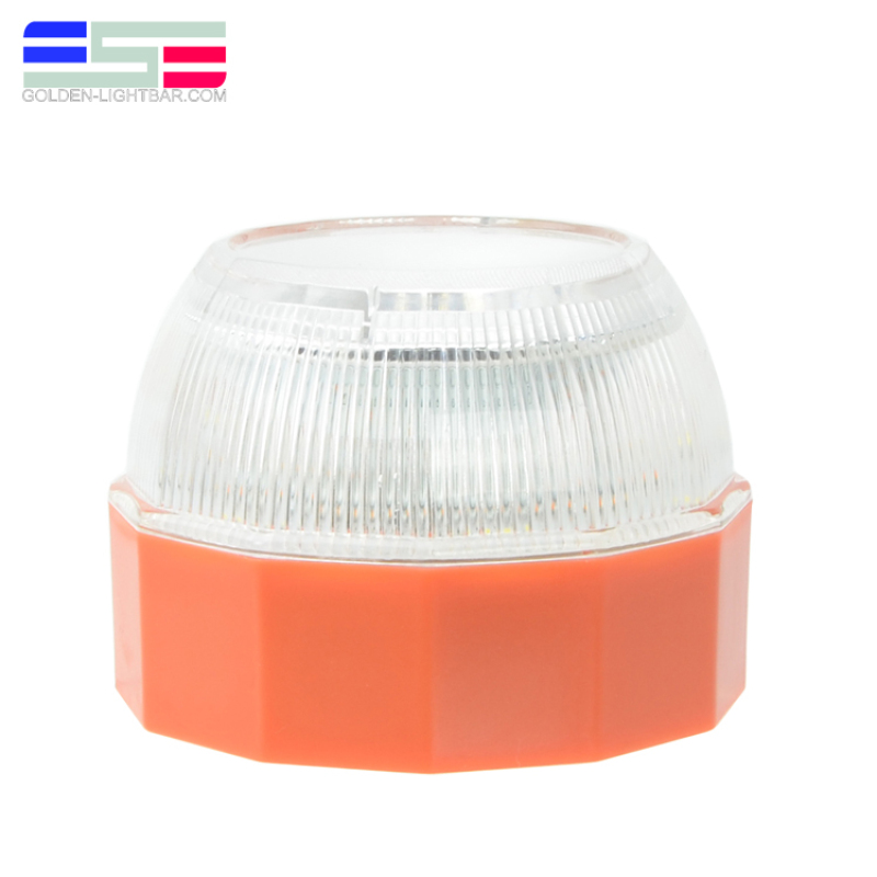 Flashlight and amber lighting emergency warning led v16 light on expressway with magnet base