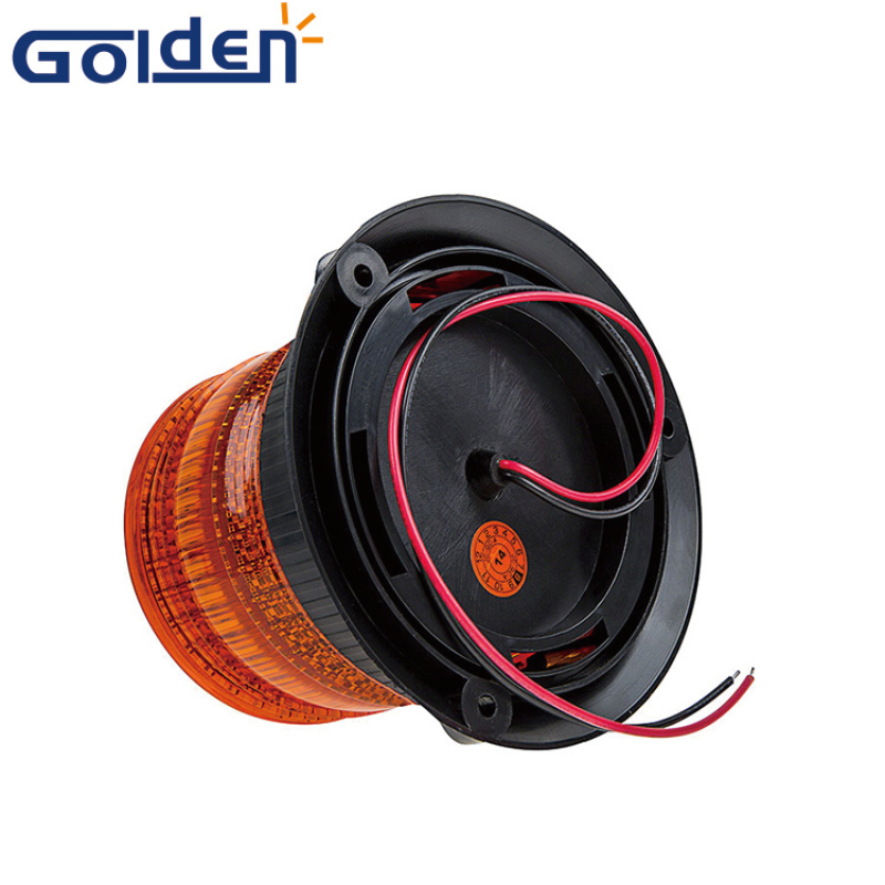 Marine LED magnetic mount flashing revolving strobe beacon light with dome cover