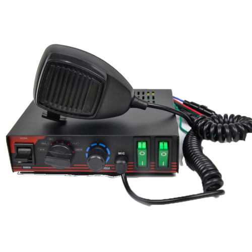100w electronic microphone fire amplifier alarm police ambulance premier hazard siren