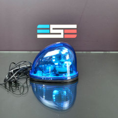 Ambulance bleu petit stroboscope magnétique halogène avertissement d'urgence balise d'escargot feu tournant automatique