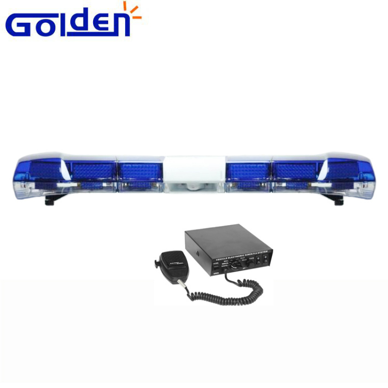 Ambulance 60inch flashing blue bar strobe warning streethawk rescue fire truck lights and sirens