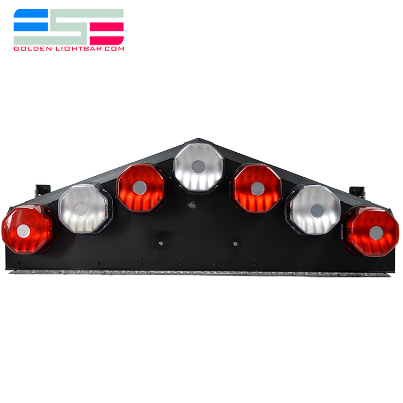 Police led V shape light bar