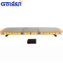 1200mm low profile tow truck pilot car emergency slim strobe warning led amber light bar for sale