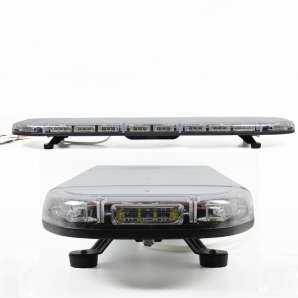 Wholesale  264W Aluminum Waterproof Warning Strobe Thin Amber Led Police Emergency Vehicle Light Bar With Siren