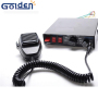 Dc 12v Police portable electronic amplifier alarm siren 100w horn speaker
