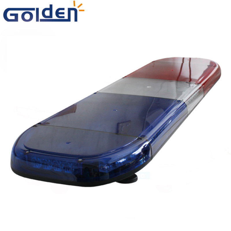 Red blue Led car roof top strobe flashing emergency vehicle used warning police light bar
