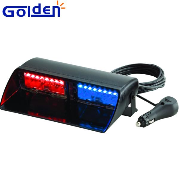 Used emergency vehicle Police atmospheric windshield interior mount strobe led dashboard deck and visor vehicle lights