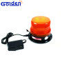 12v amber rotating blinking warning led magnetic battery rechargeable beacon light