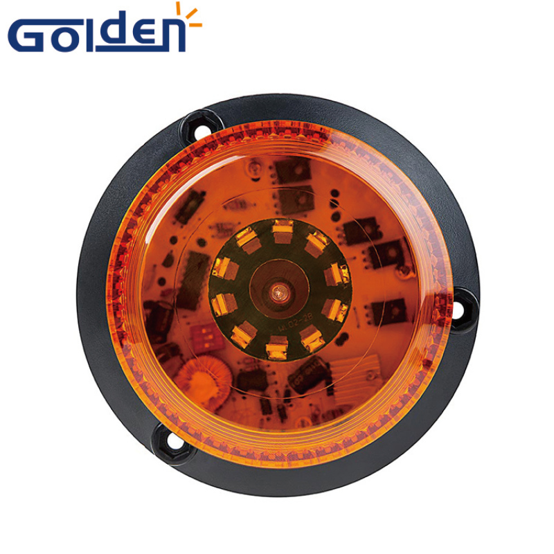 Marine LED magnetic mount flashing revolving strobe beacon light with dome cover