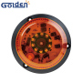 Marine LED magnetic mount flashing revolving strobe beacon light with dome cover