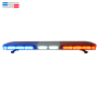 Barra de luz de advertencia LED de policía encubierta con luz estroboscópica de bajo perfil usada para vehículos