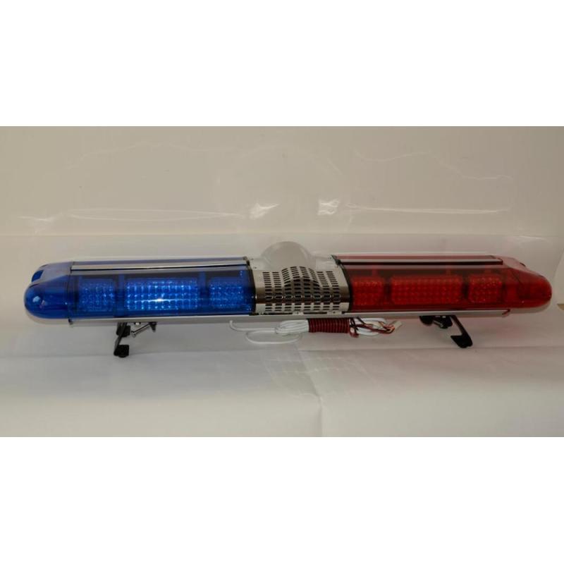 5MM led type police LED Light Bar with 100w siren and speaker