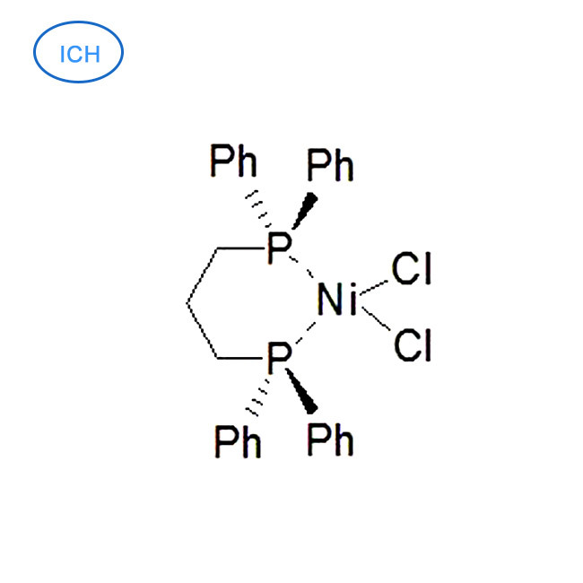 有機リン金属触媒 [1,3-ビス(ジフェニルホスフィノ)プロパン]ニッケル(II) クロリド、DPPE、CAS 15629-92-2