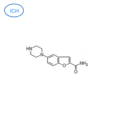 ビラゾドン中間体1-（2-アミノカルボニルベンゾフラン-5-イル）ピペラジン（CAS NO：183288-46-2）