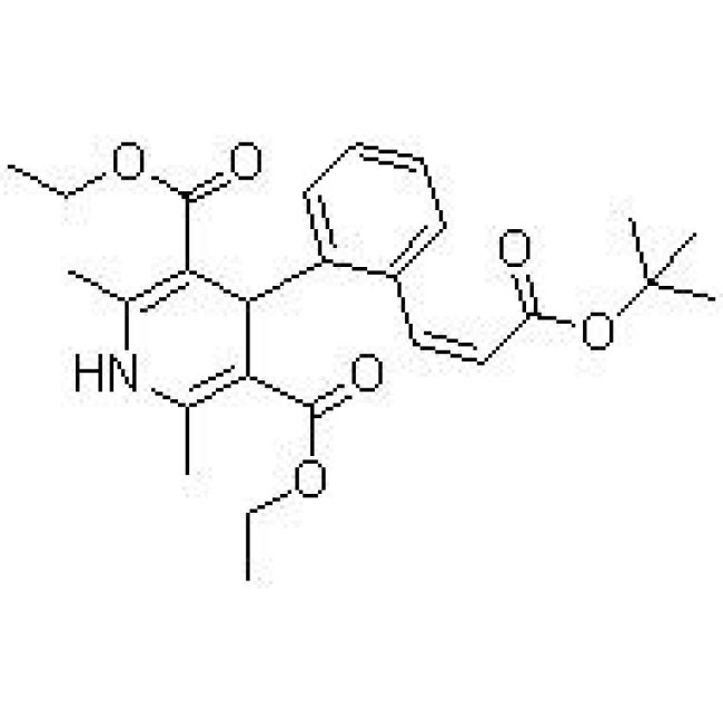 (E)-4-[2-[3-(1,1-Dimethylethoxy)-3-oxo-1-propenyl]phenyl]-1,4-dihydro-2,6-dimethyl-3,5-pyridinedicarboxylic acid diethyl ester